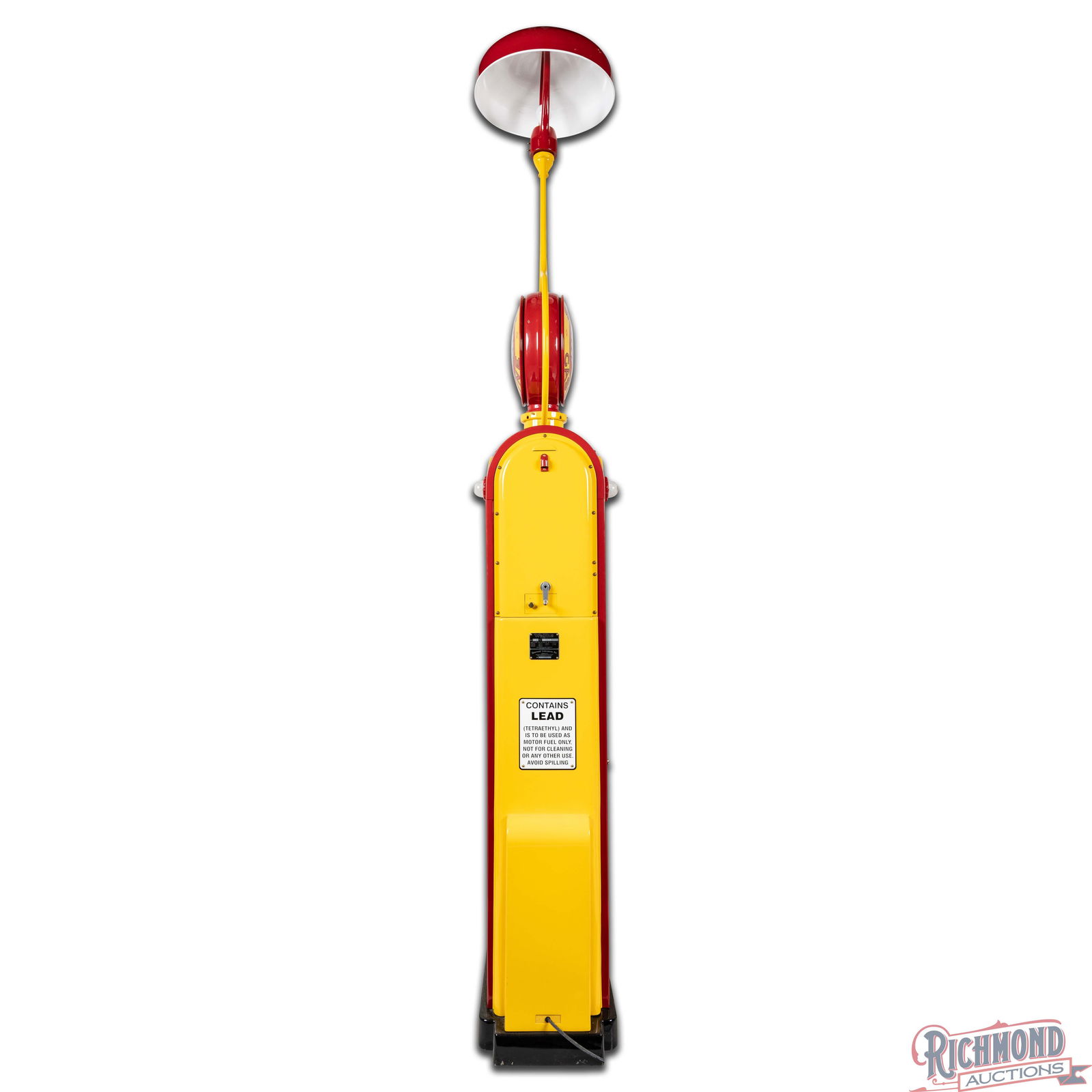 Wayne Model #60 Computing Gas Pump Restored Shell Gasoline - 4