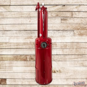 Early Gilbert & Barker G&B 5 Gallon Gas Pump