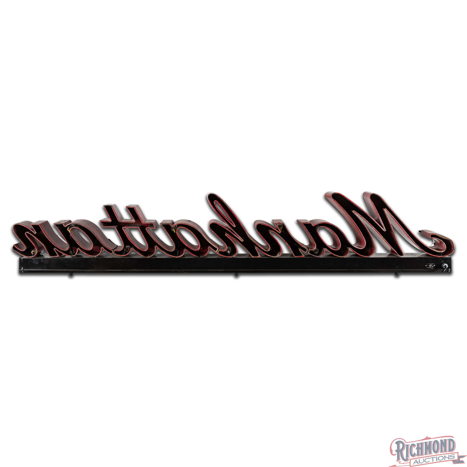 Manhattan 8' 3D Die Cut Single Sided Porcelain Factory Neon Sign - 4