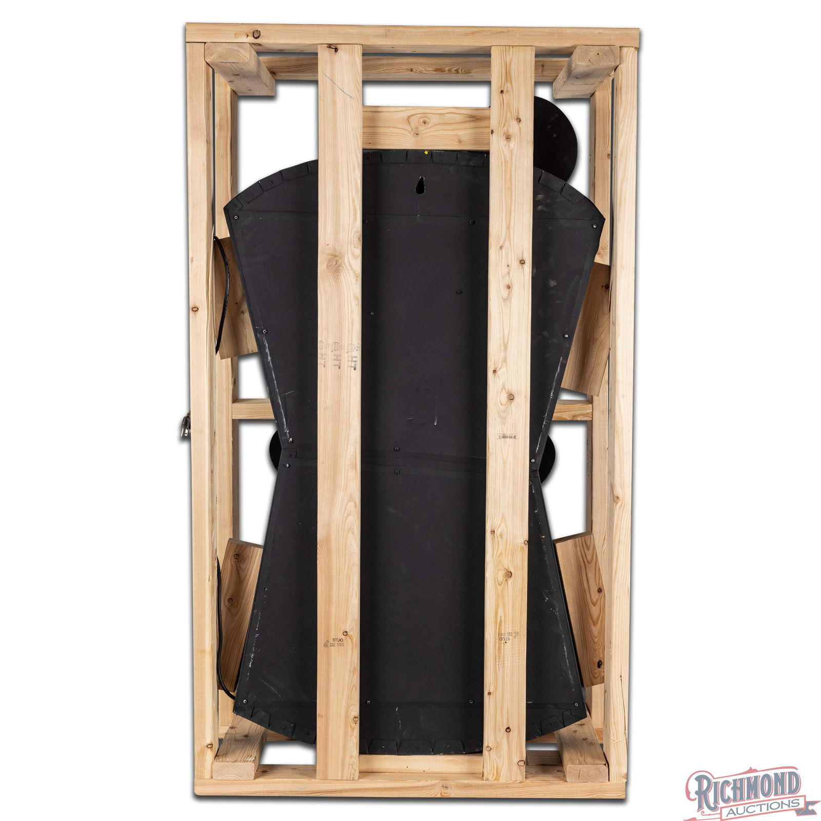 Outstanding RX Drug Store Mortar & Pestle Die Cut 52" Single Sided Porcelain Factory Neon Sign - 4