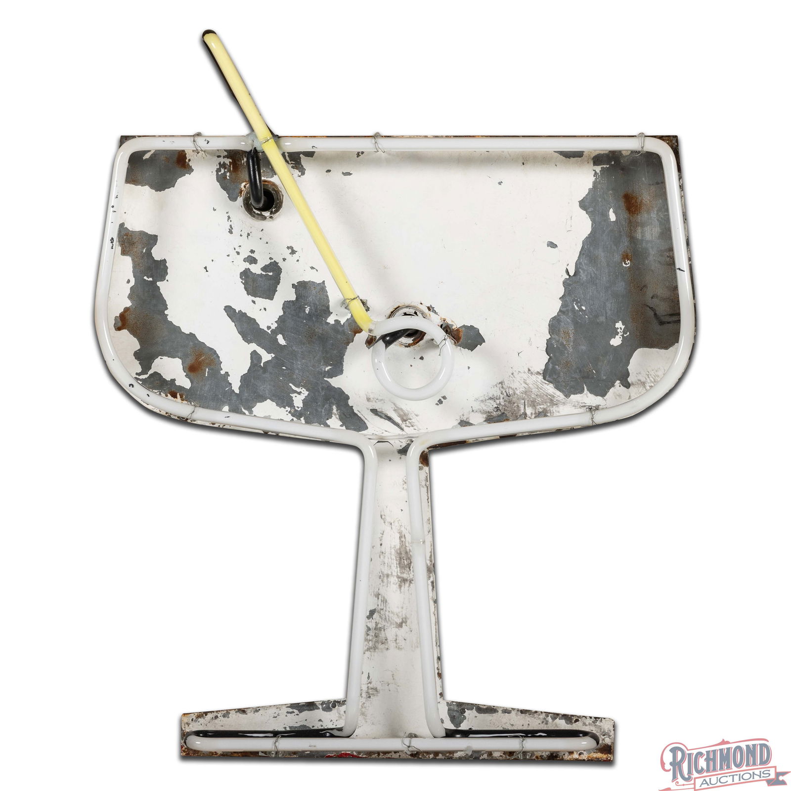 Cocktail Bar Martini 28" Die Cut Single Sided Tin Factory Neon Sign - 3