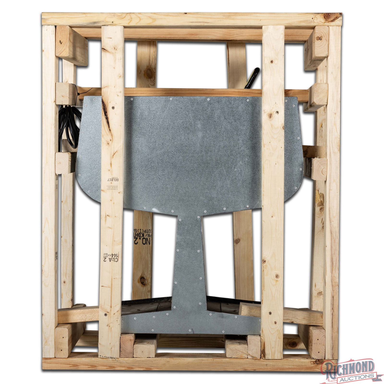 Cocktail Bar Martini 28" Die Cut Single Sided Tin Factory Neon Sign - 4