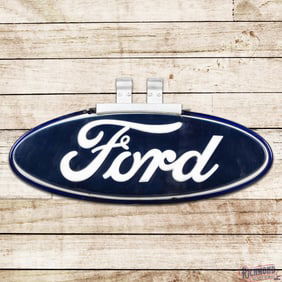 Ford Automobiles 46" DS Emb. Plastic Lighted Sign