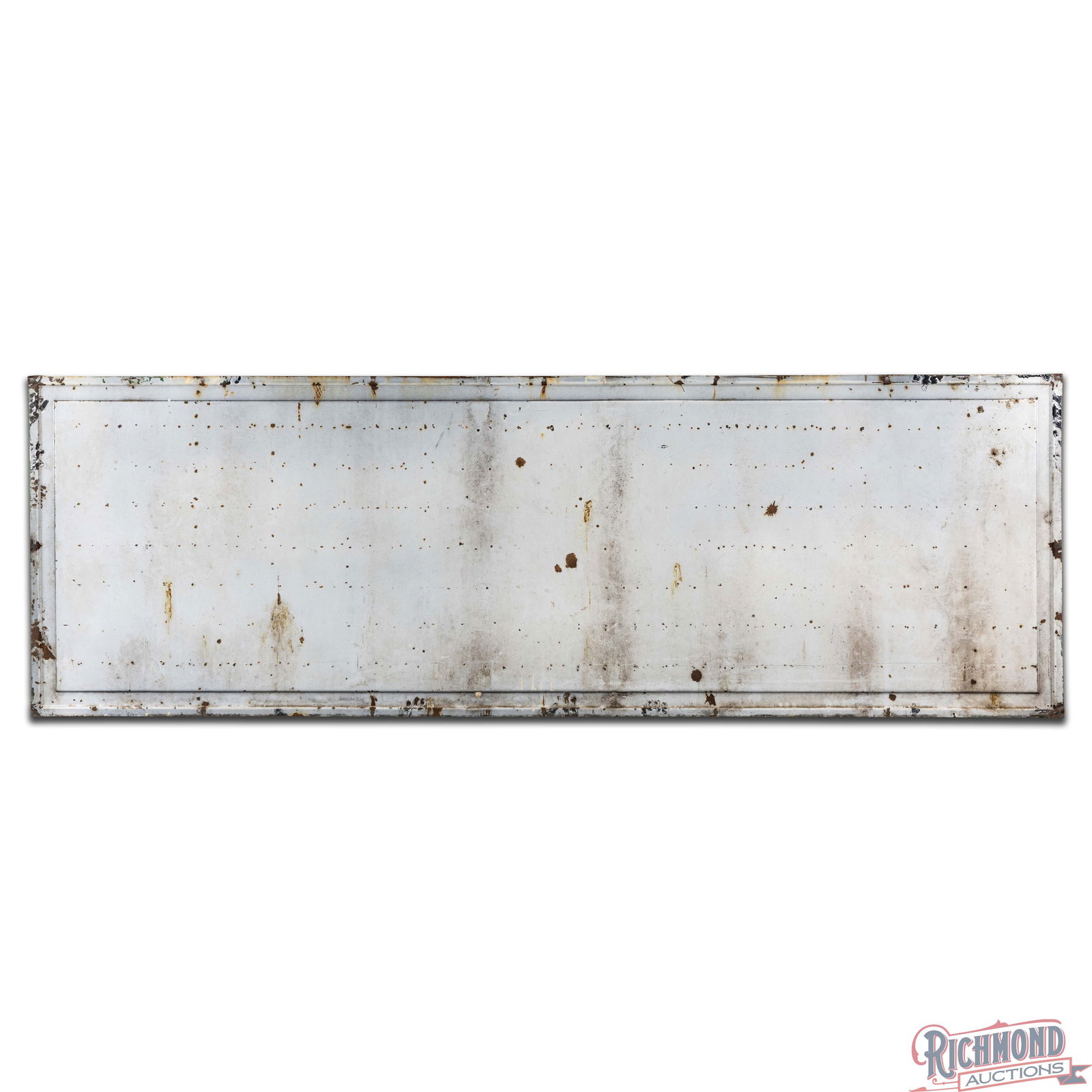 Certified MobiLubrication Socony Vacuum 9' Single Sided Porcelain Sign w/ Pegasus - 3