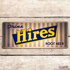 Drink Hires Root Beer Lighted Counter Top Advertising Sign