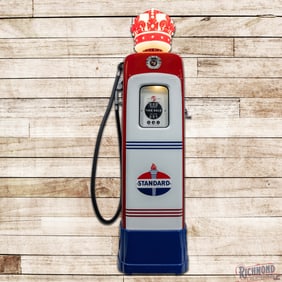 Wayne Model #80 Martin & Schwartz Computing Gas Pump Restored Standard Gasoline