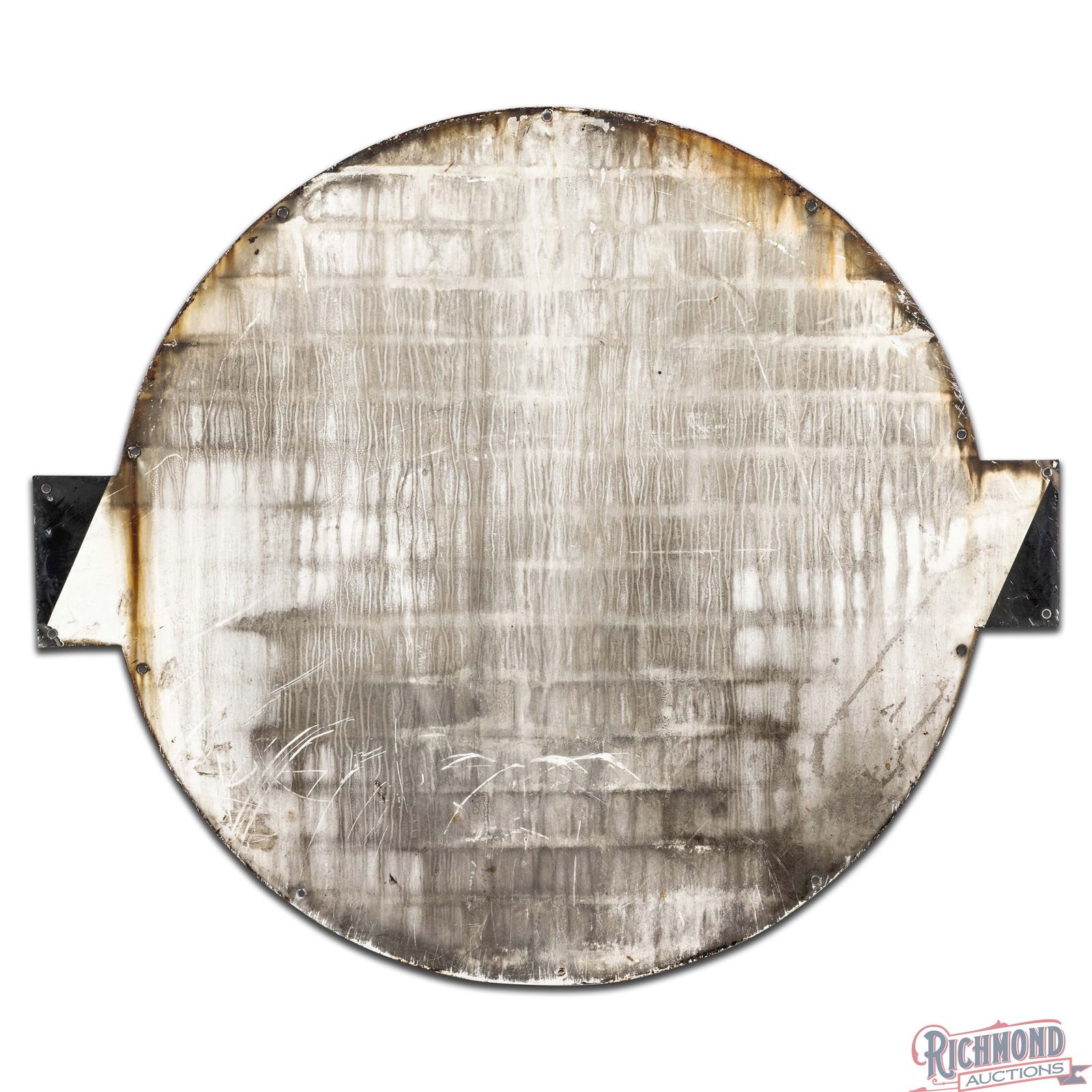 Chevrolet Super Service Die Cut 42" Single Sided Porcelain Sign w/ Logo - 3