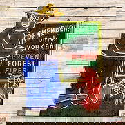 Smokey the Bear "Only You Can Prevent Forest Fires" 7.5' Single Sided Tin Neon Sign: Single sided metal die cut sign with added neon and a new metal can has good color and shine. The sign features brilliant five-color neon with a large detailed graphic of Smokey the Bear. The sign