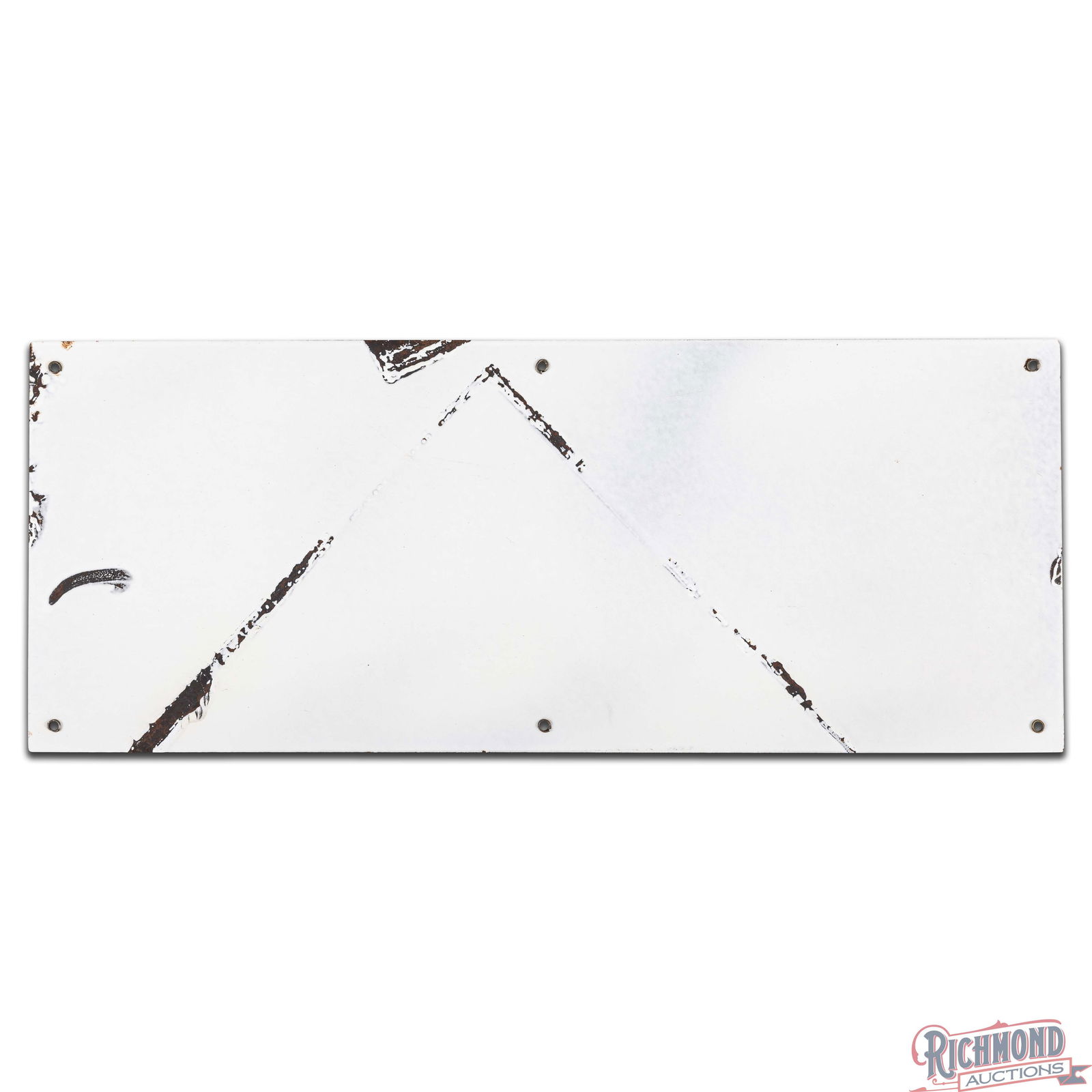 Amazing Drink Coca Cola Fountain Service Single Sided Porcelain Sign - 3