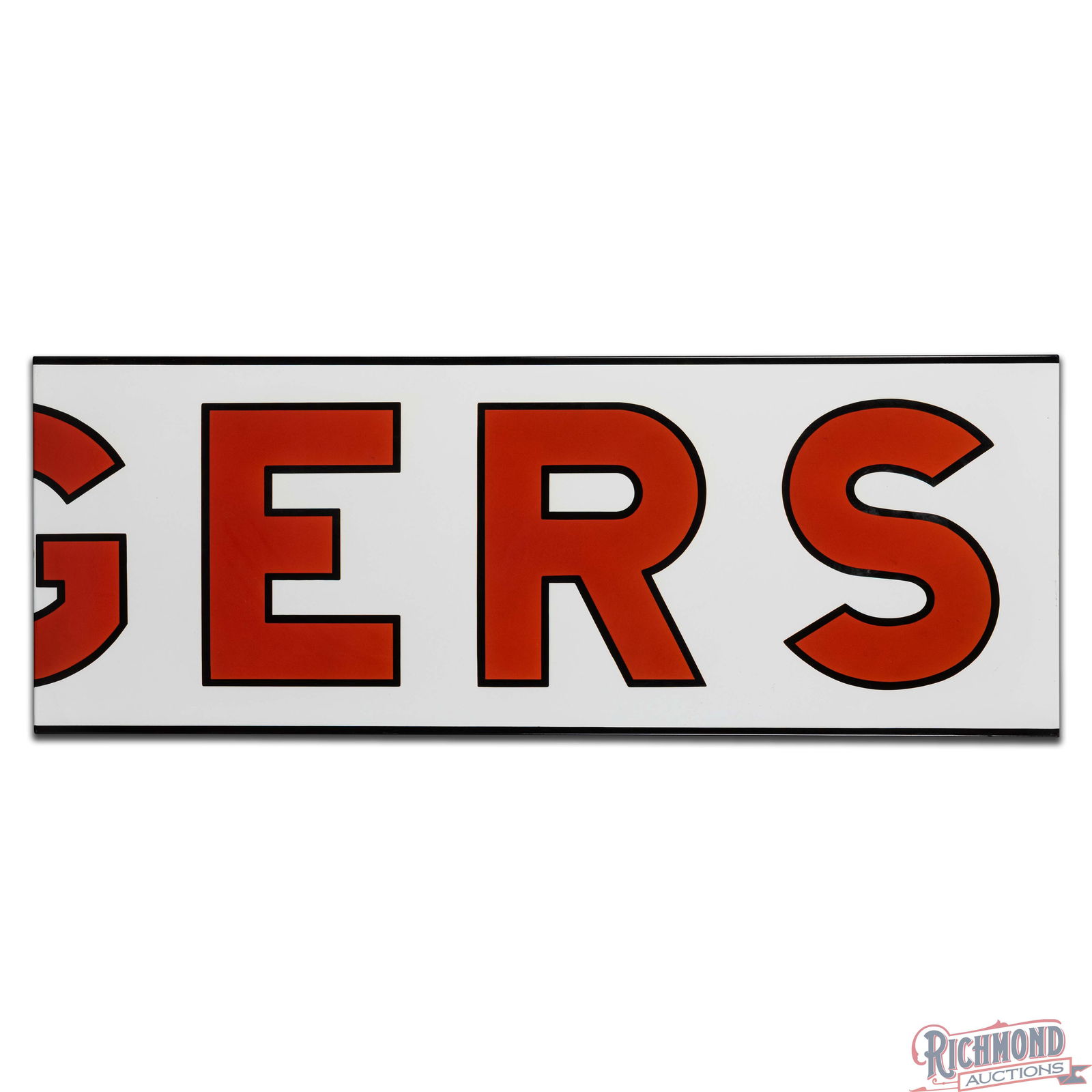 Incredible Little Tavern Shops Hamburger Restaurants 14' Single Sided Porcelain Sign - 5