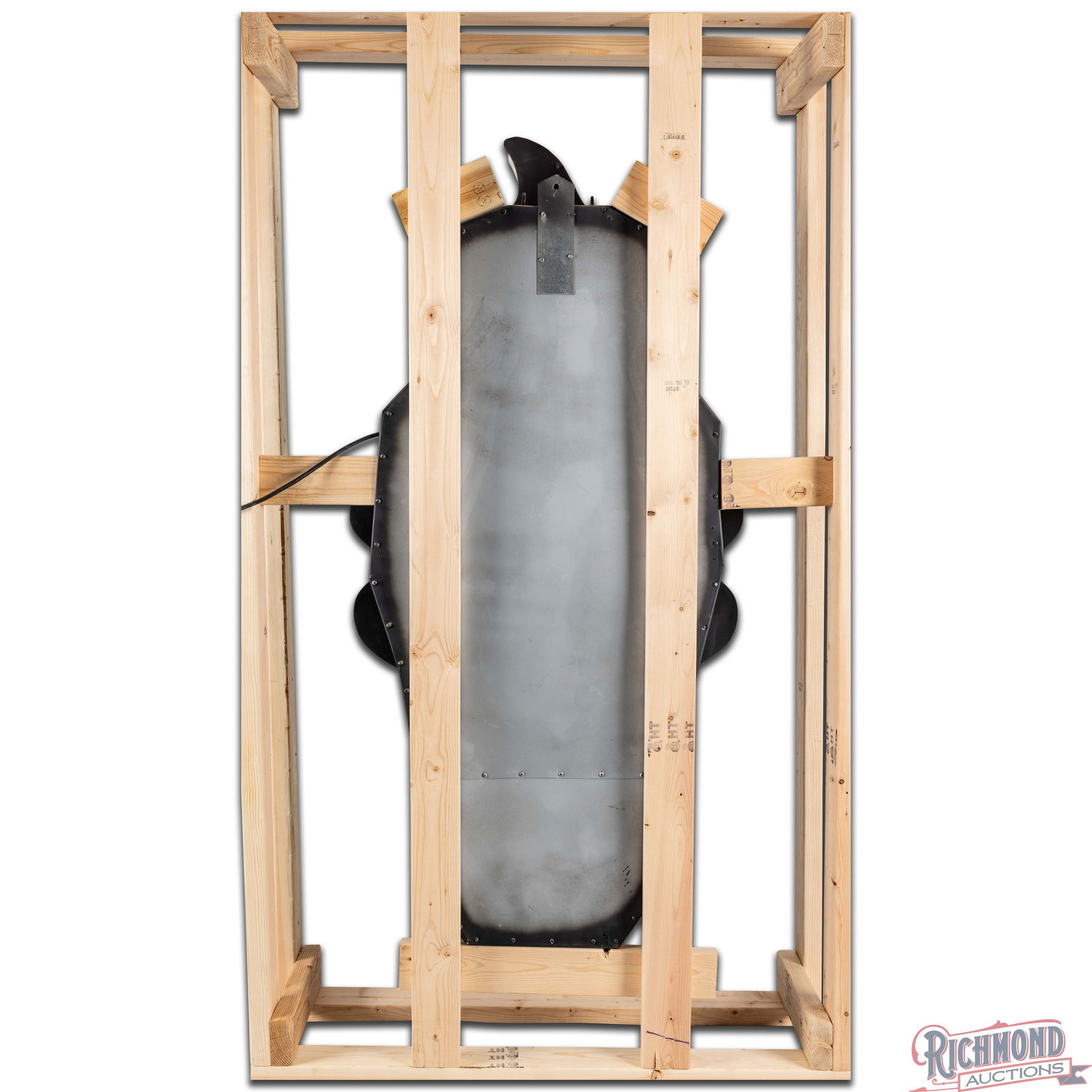 Ice Cream Cone Die Cut 5' Single Sided Porcelain Factory Neon Sign - 4