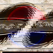 Custom Ford GT Single Sided Tin Neon Sign w/ Logo: SST (Single Sided Tin) custom neon sign with a new metal can has exceptional color and shine. The display features the renowned Ford G.T. logo with brilliant three-color neon. The sign is in