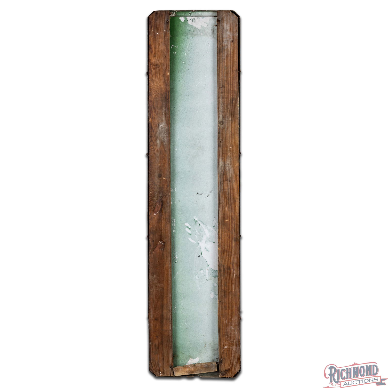 Impressive Sinclair Pennsylvania Motor Oil 5' Single Sided Porcelain Sign - 3