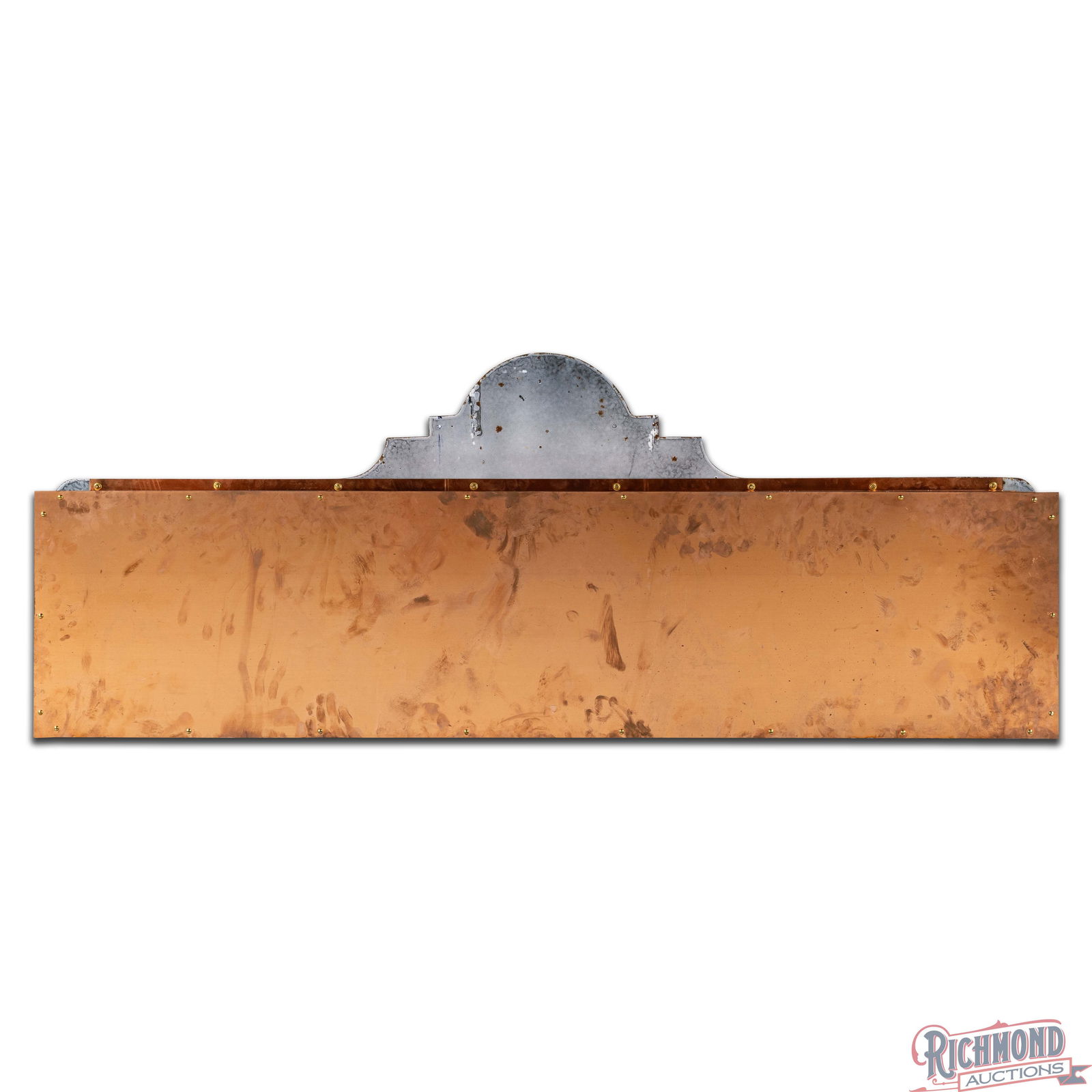 Amazing Plymouth Single Sided Porcelain Lighted Milk Glass Sign w/ Early Chrysler Motors Logo - 4