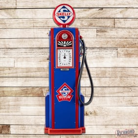 Wayne Model #60 Computing Gas Pump Restored Skelly Gasoline