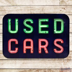 Amazing Dodge Used Cars 6' 3D Single Sided Porcelain Factory Neon Sign