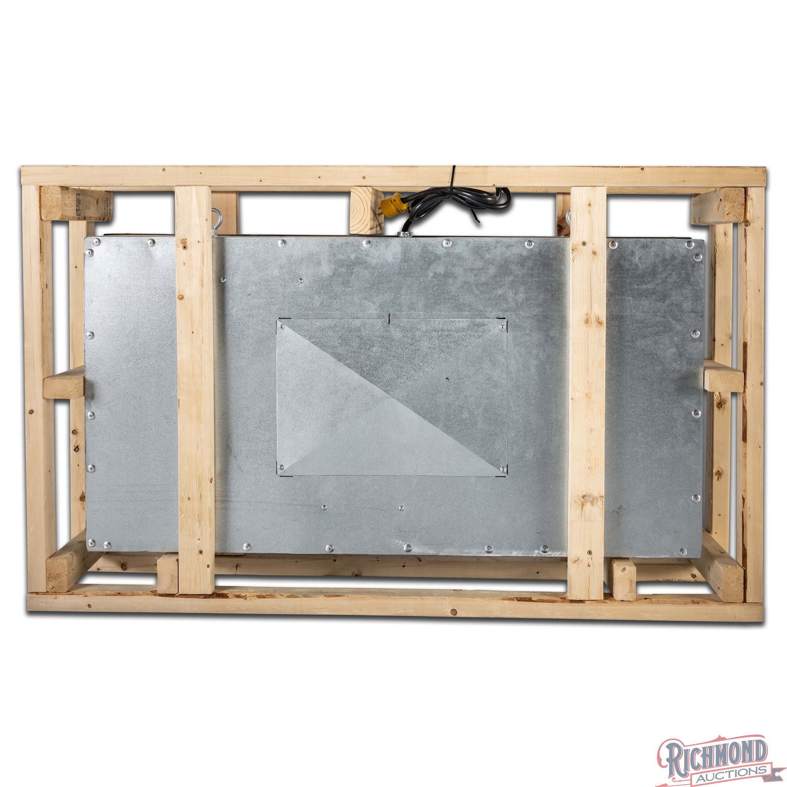 Chevrolet 4' Single Sided Porcelain Factory Neon Sign w/ Bowtie - 4