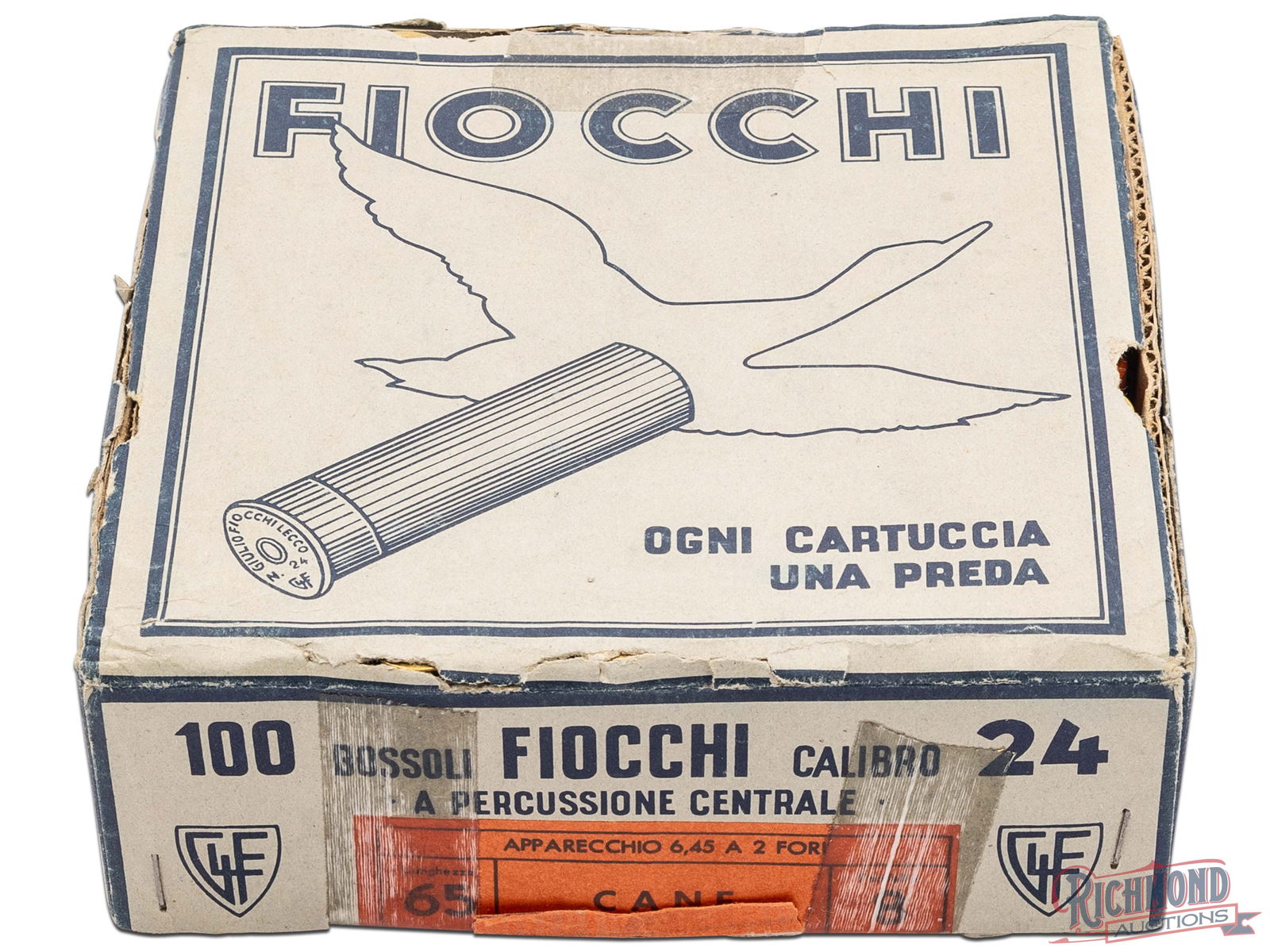 Full 100 Round Box of Fiocchi 24 Gauge Paper Shot Shells (1 of 9)