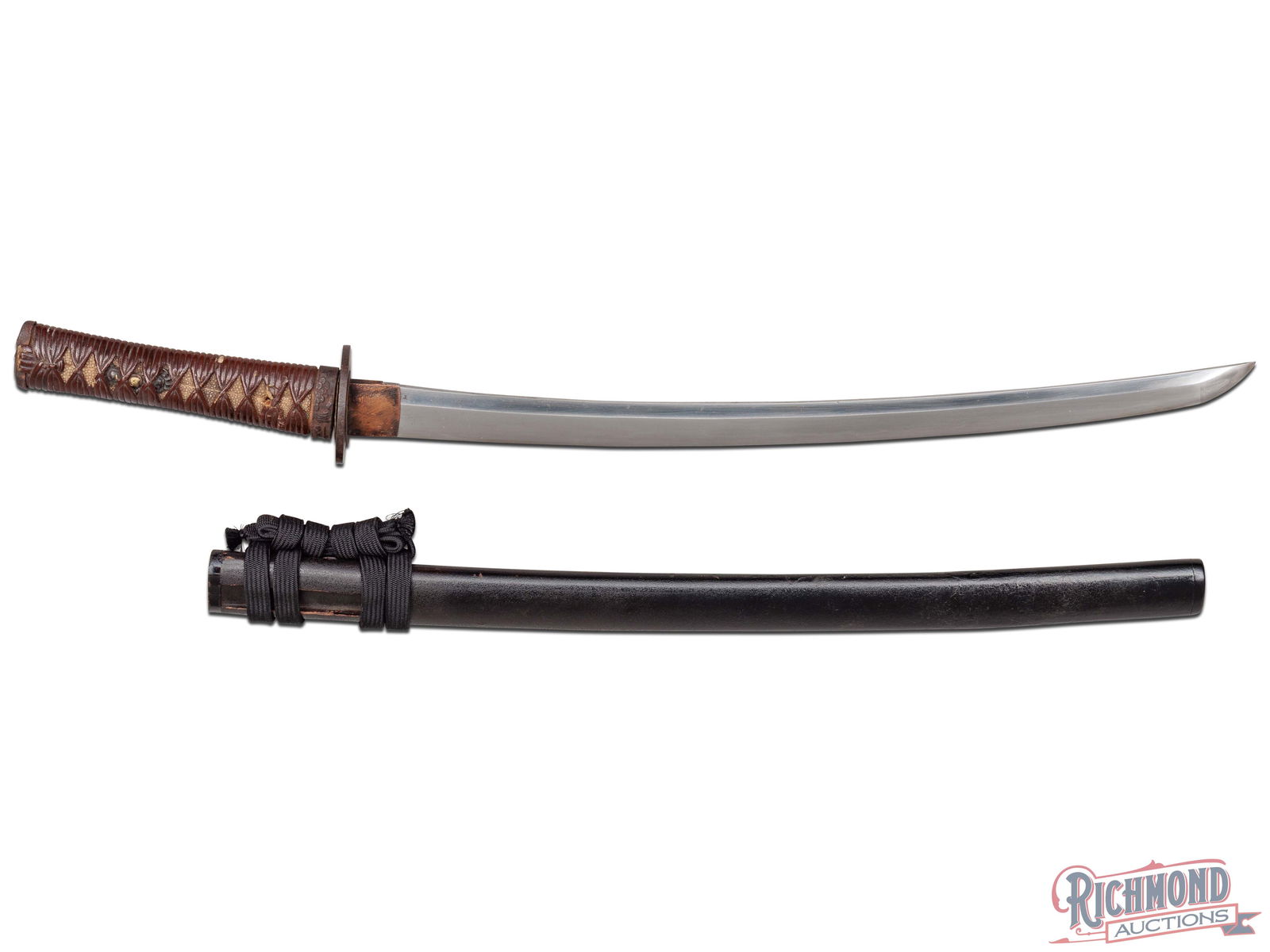Japanese Wakizashi Short Sword Kanemasu Signed (1 of 5)