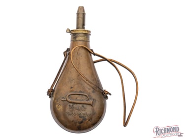 Public Property Marked U.S. Martial Powder Flask