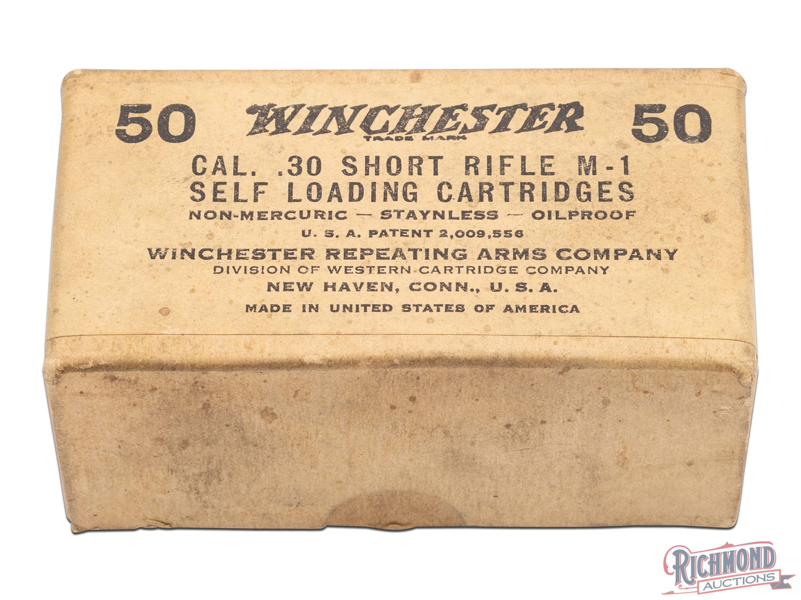 Full Box Of Winchester .30 Caliber Carbine Staynless Oilproof Cartridges (1 of 6)