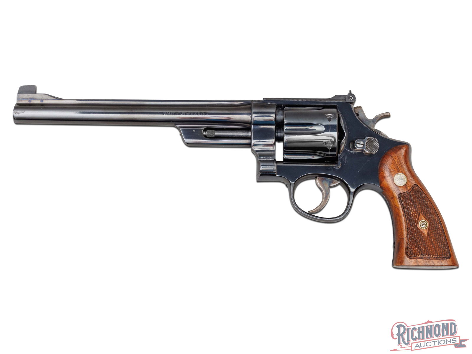 1955 Smith & Wesson Pre Model 27 Double Action Revolver .357 Magnum 8-3/8" (1 of 4)