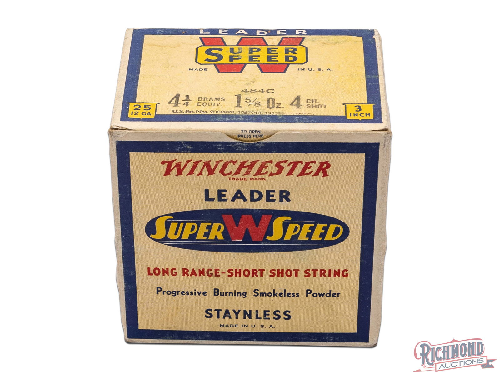 Full Box Of Winchester Leader 12 Gauge Super Speed Staynless Smokeless Shells (1 of 8)