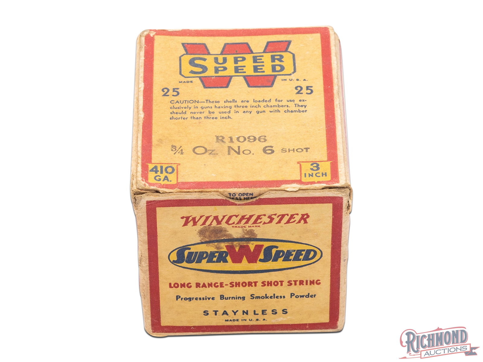 Full Box Of Winchester Super Speed .410 Gauge 3 Inch Staynless Shot Shells (1 of 8)