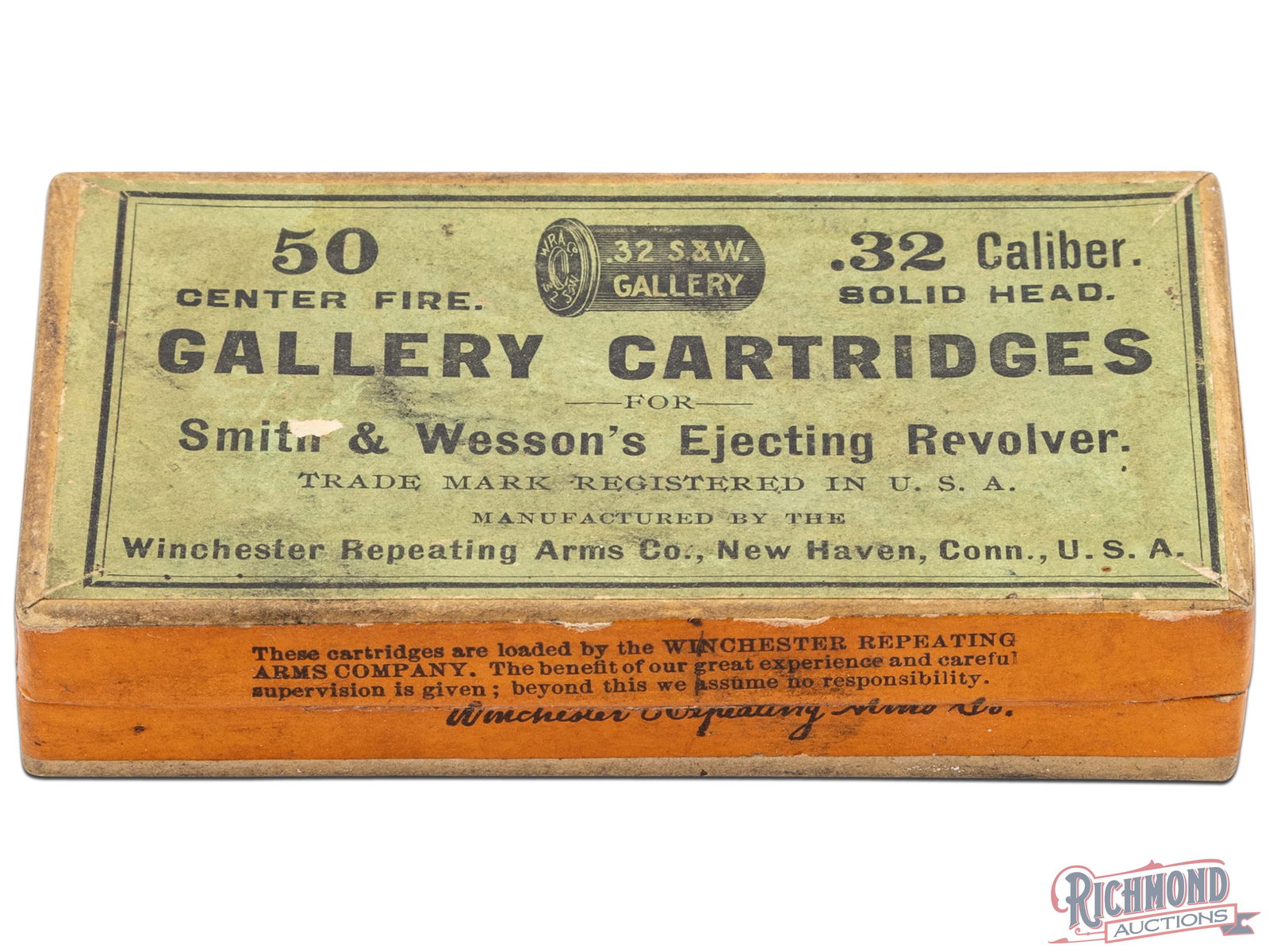 Partial Box Of .32 Caliber Solid Head Center Fire Gallery Cartridges (1 of 8)