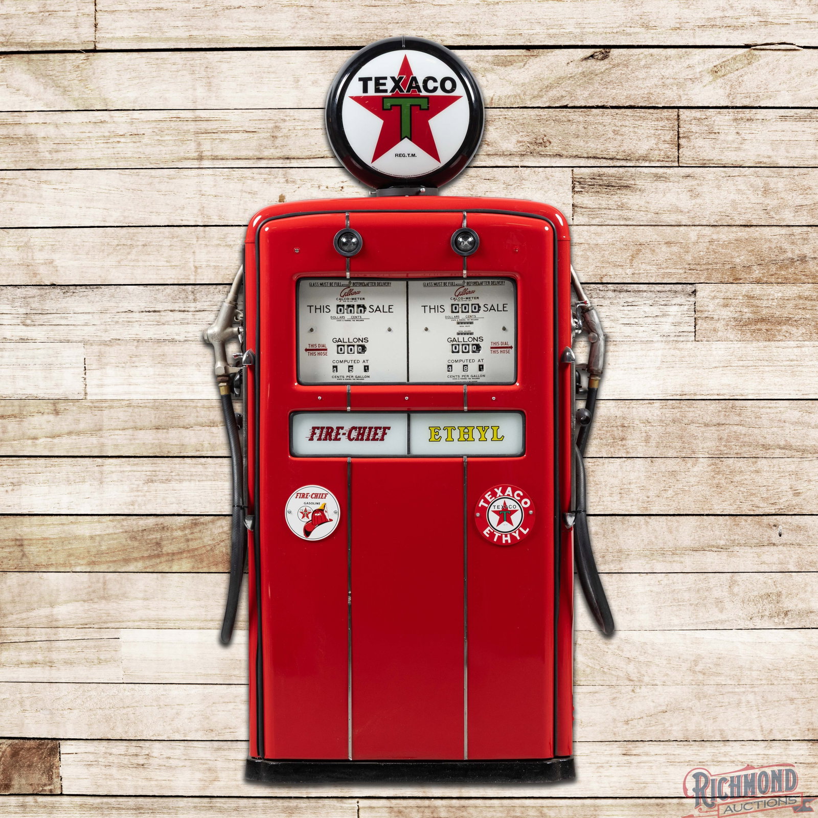 Gilbarco Model #924 Double Computing Gas Pump Restored Texaco "Twin" (1 of 6)