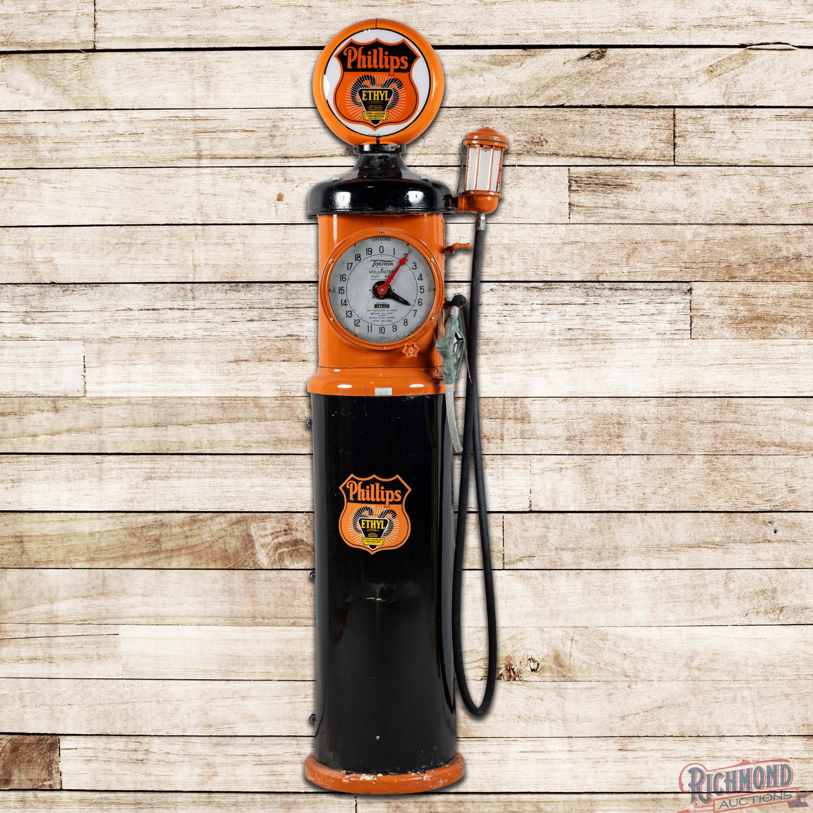 Tokheim Model #850 Clockface Gas Pump Phillips 66 (1 of 3)