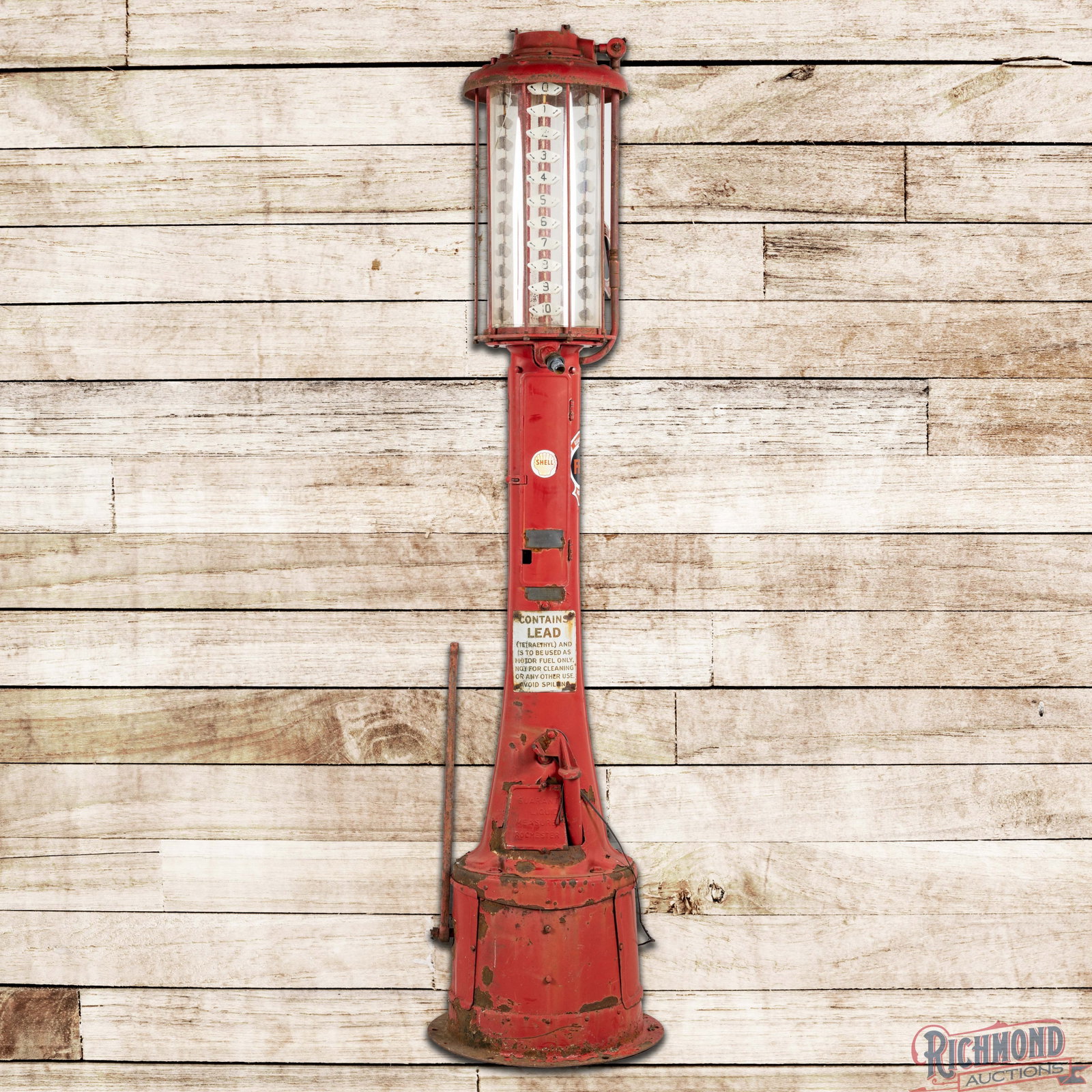 Fry Ten Gallon Visible Gas Pump (1 of 3)