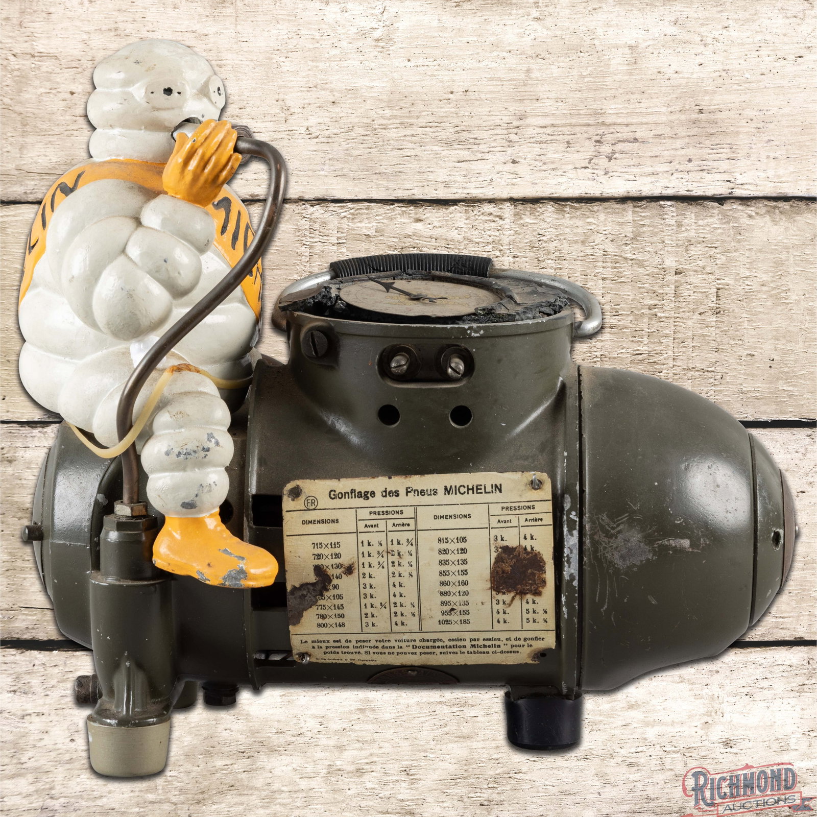 Michelin Air Compressor w/ Bibendum "Small" (1 of 6)