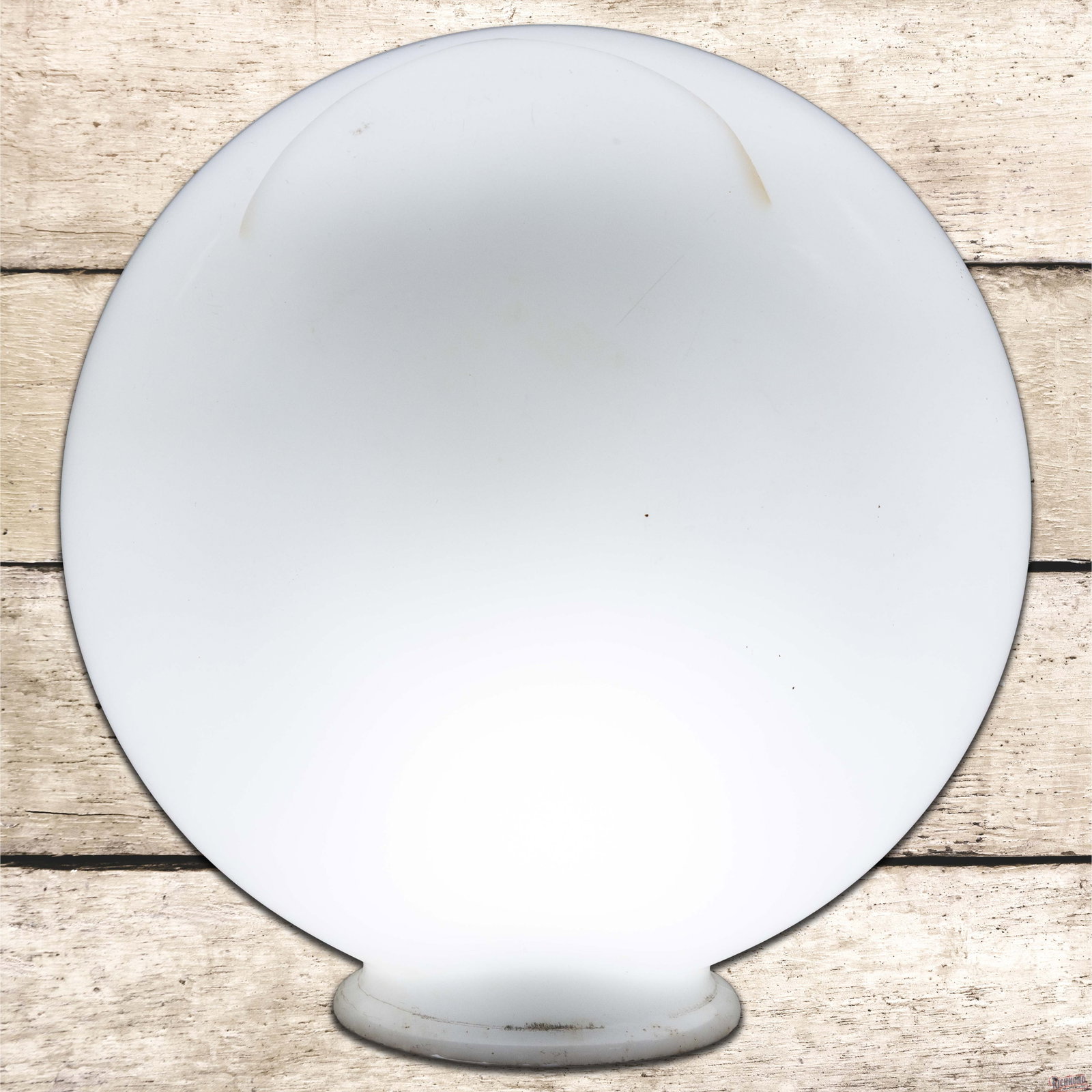 14.5" OPC Milk Glass Globe (1 of 6)