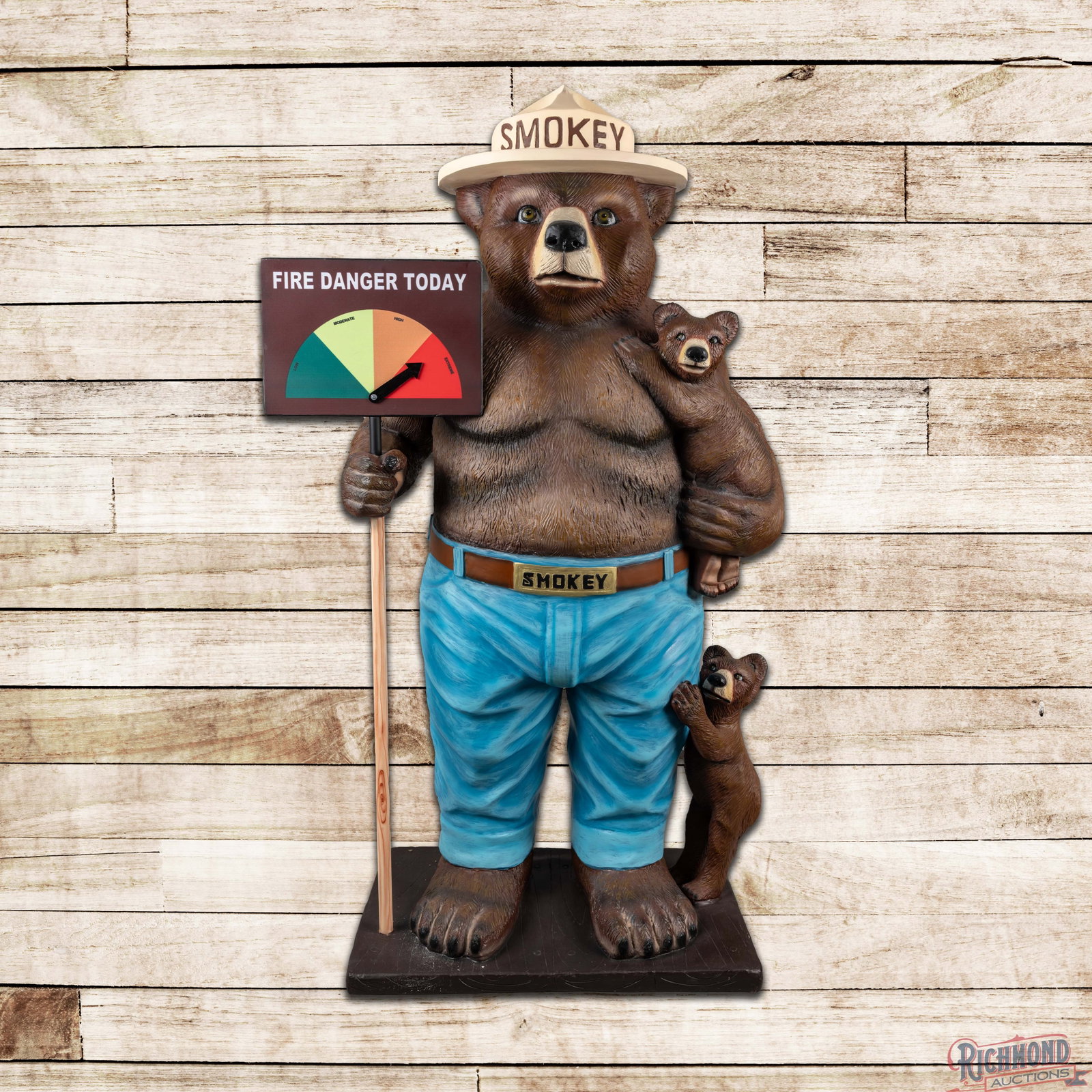 Smokey the Bear Fire Danger Today 7' 3D Advertising Display (1 of 7)
