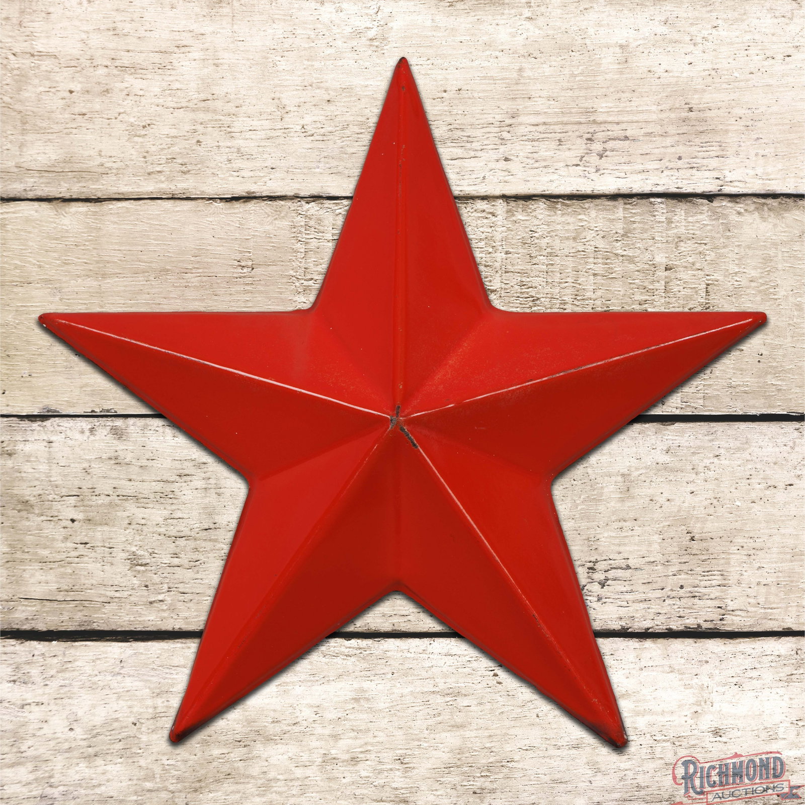 Texaco Service Station Star Single Sided Porcelain Convex Sign (1 of 3)