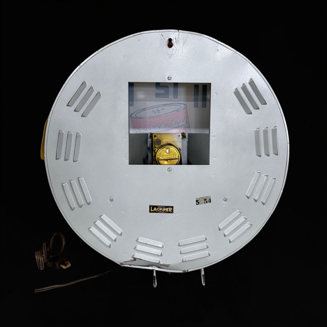 Lubriloy More Go Less Gas Light Up Clock - 3