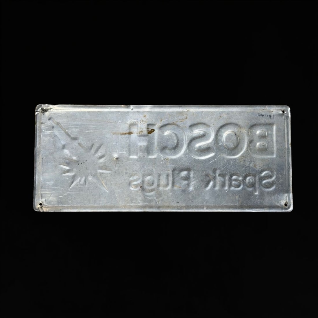 Bosch Spark Plugs Tin Metal Sign. - 2