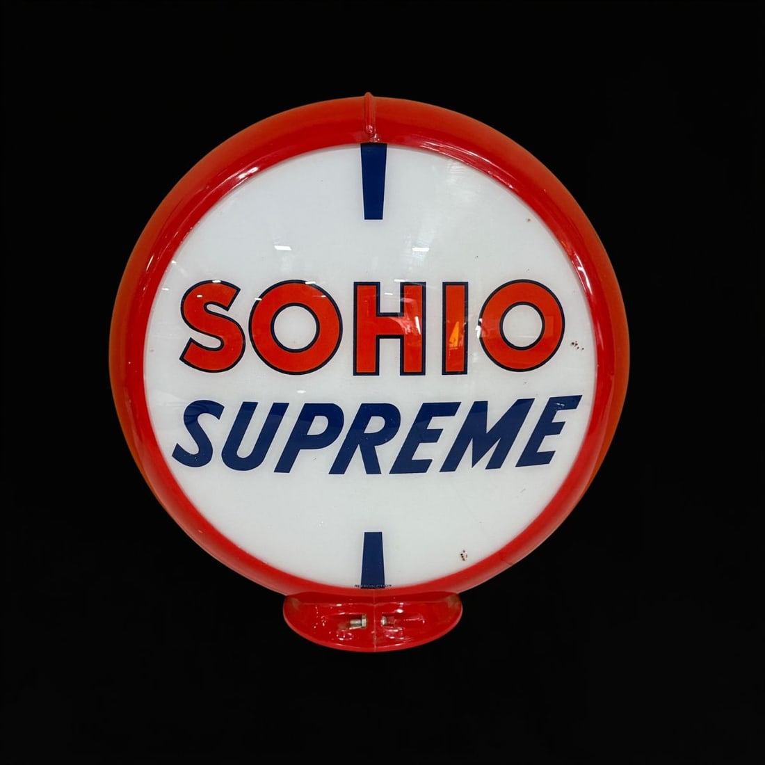 Sohio Supreme Gas Pump Globe - 2