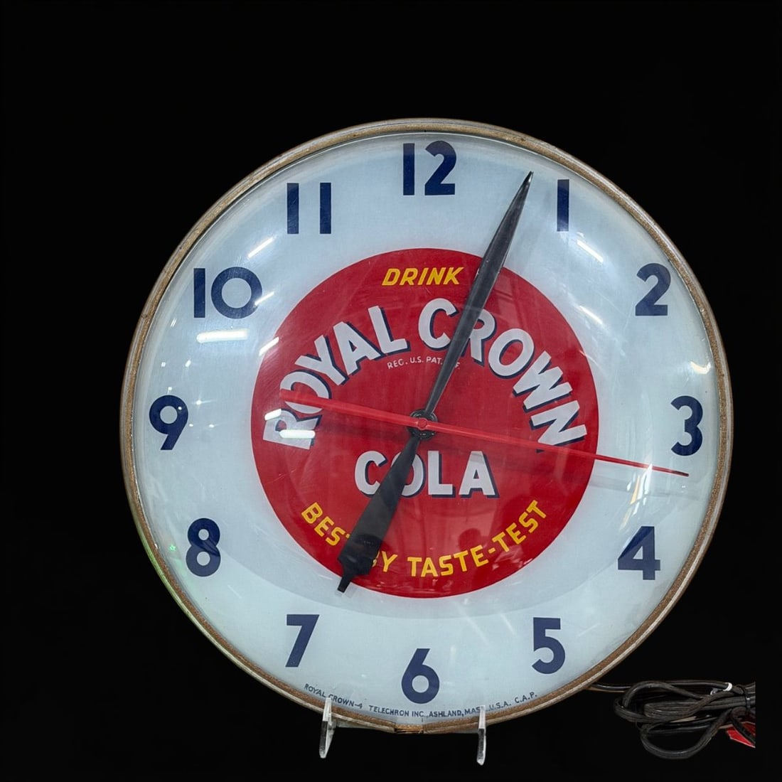 Drink Royal Crown Cola Light Up Clock (1 of 3)