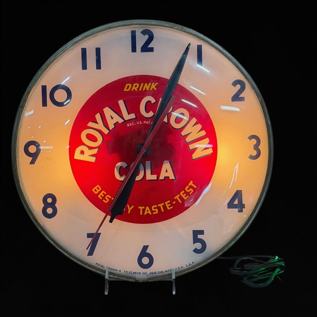 Drink Royal Crown Cola Light Up Clock - 2