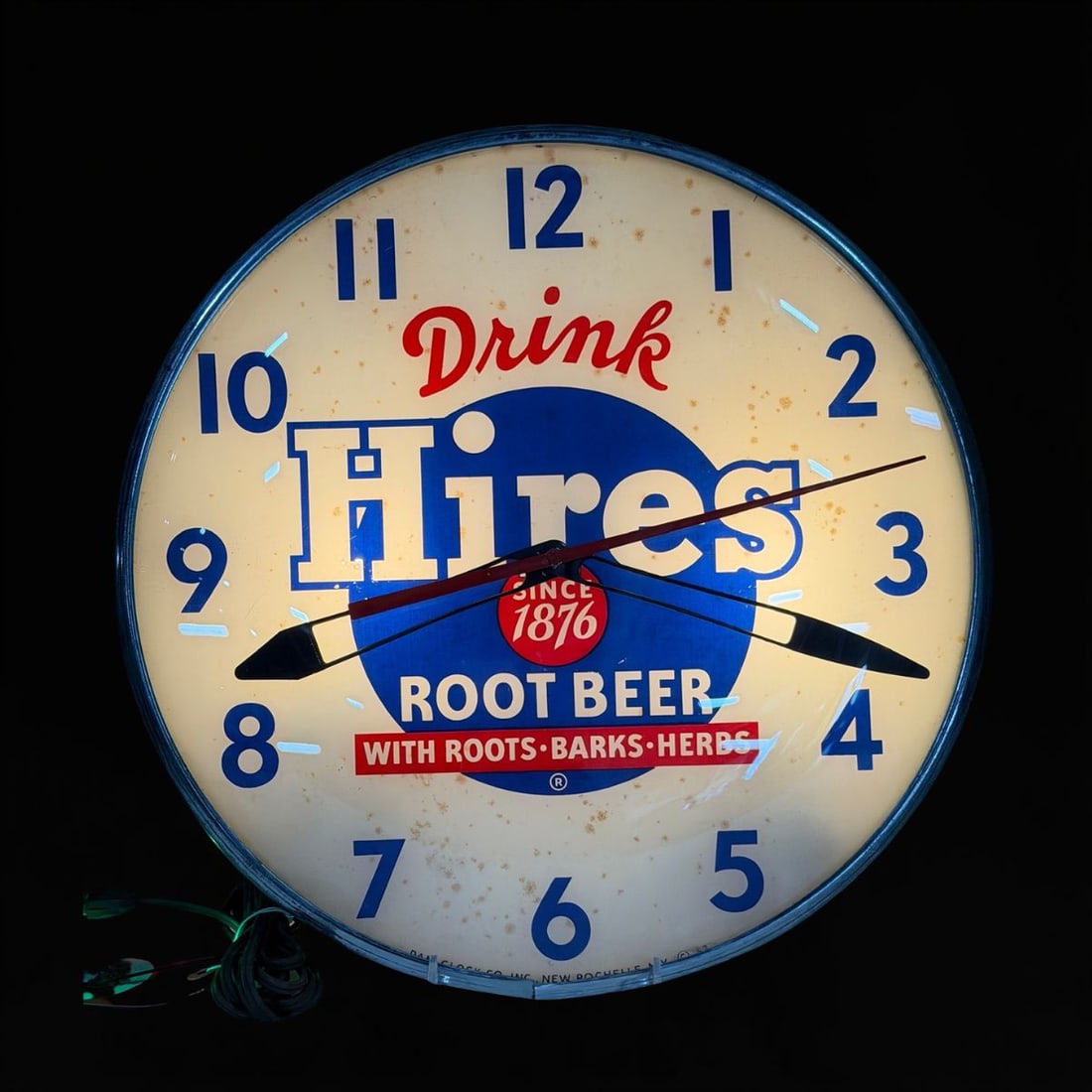Drink Hires Root Beer Soda Clock - 2