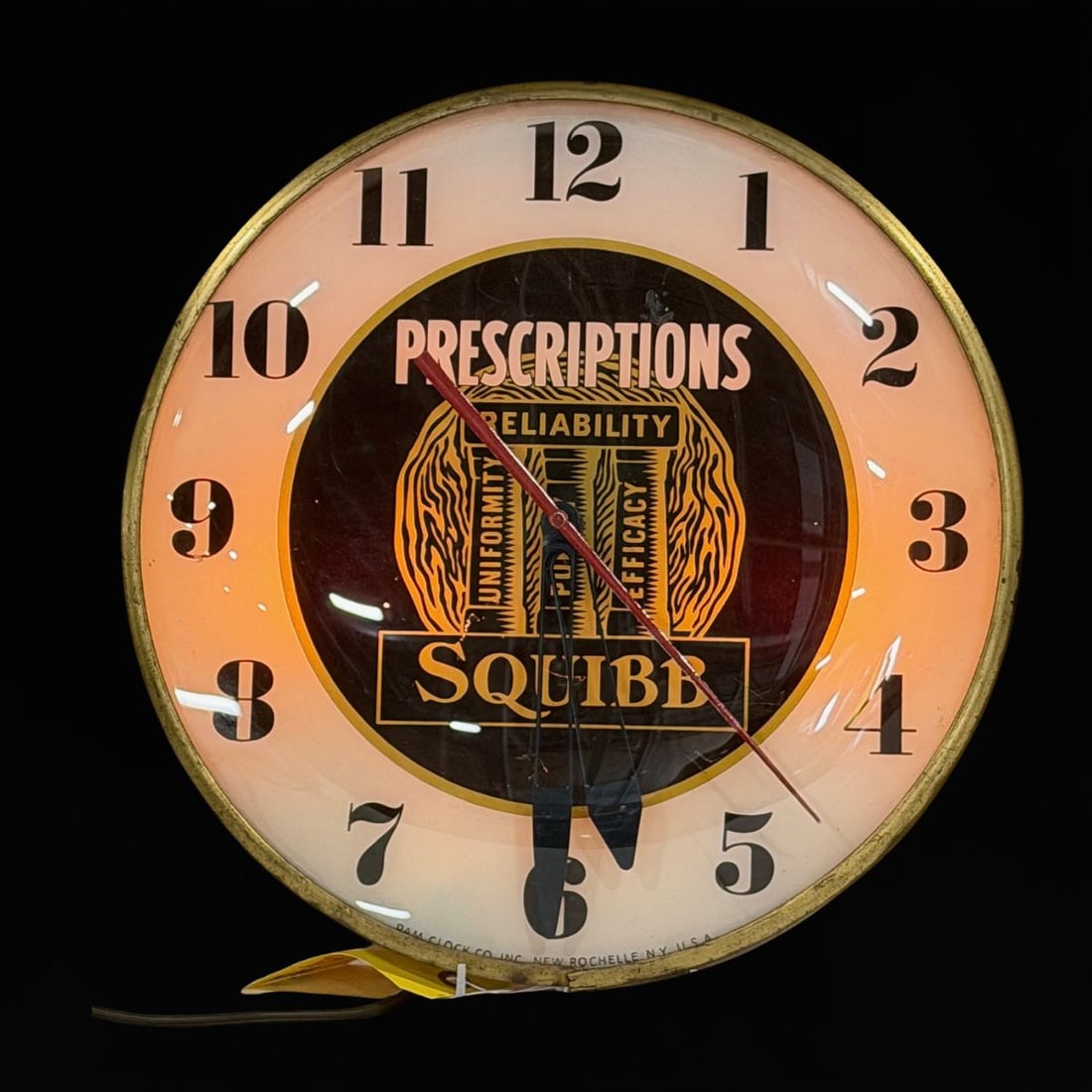 Squibb Prescriptions Light Up Clock - 2