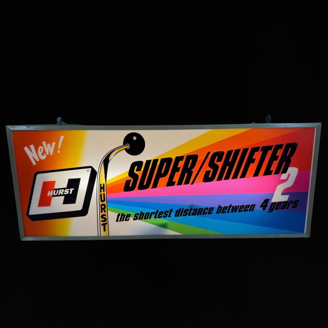 Hurst Super Shifter 2 Light Up Sign - 2