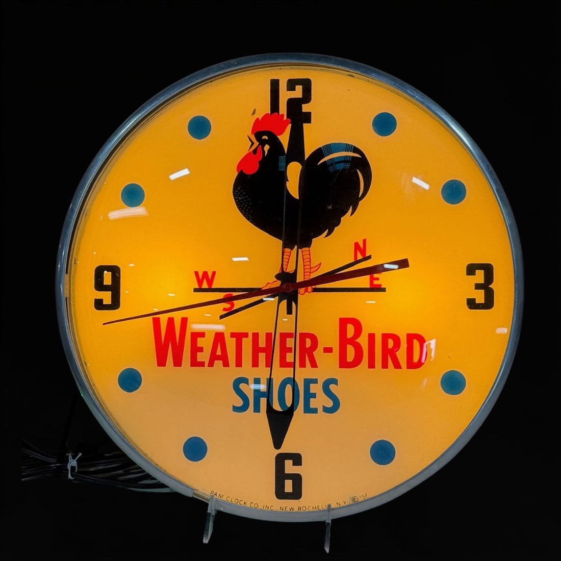 Weather Bird Shoes Pam Clock - 2