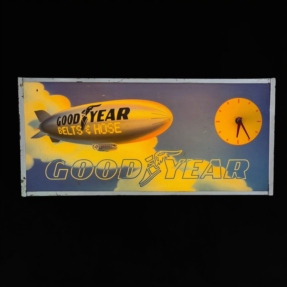 Goodyear Belts Hose Light Up Sign. - 2