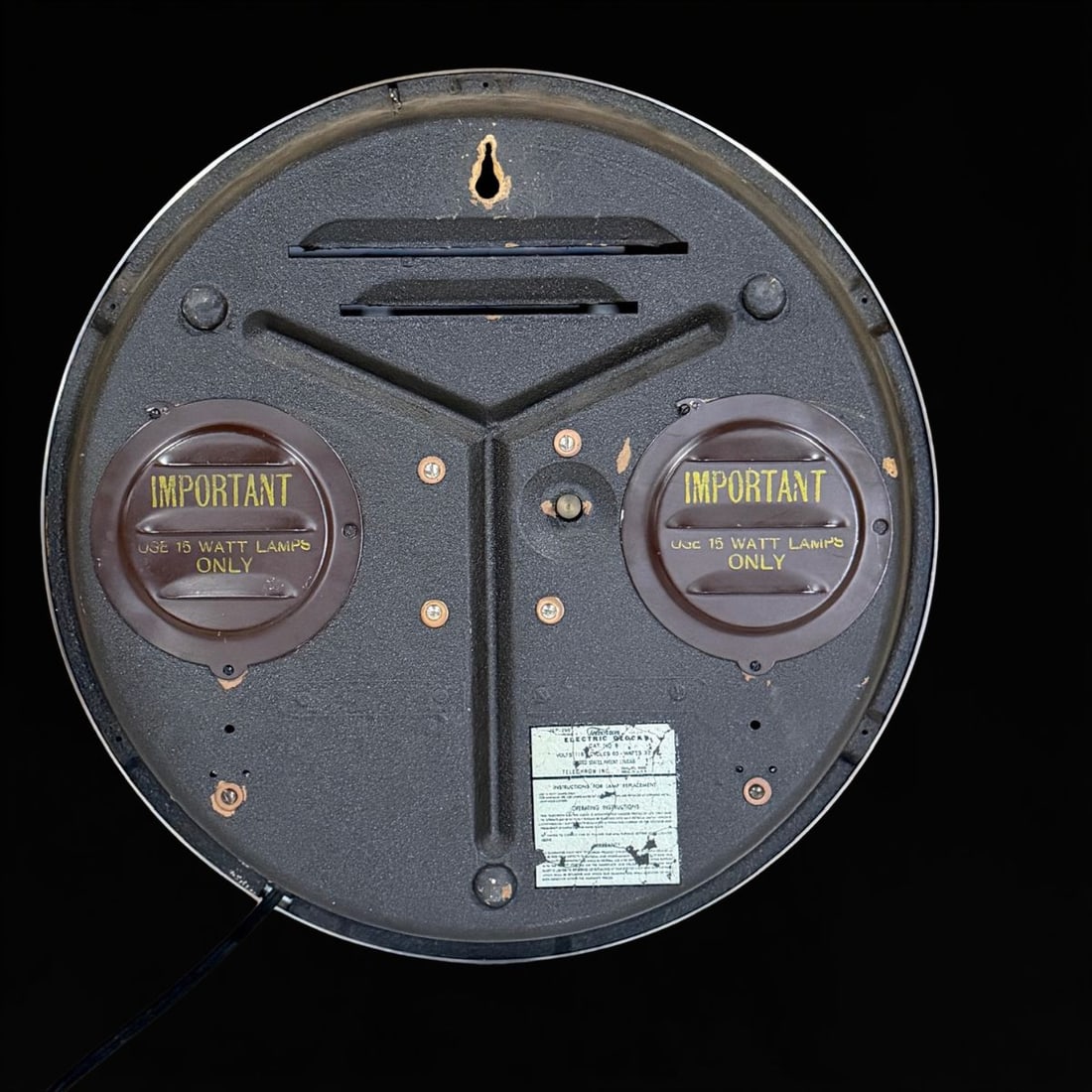 Texaco Gas Oil Pam Clock - 3