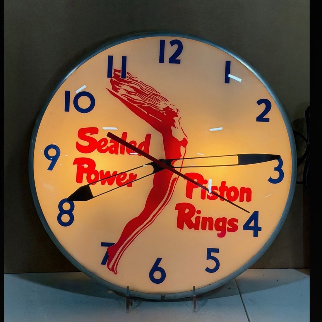 Sealed Power Piston Ring Clock - 2