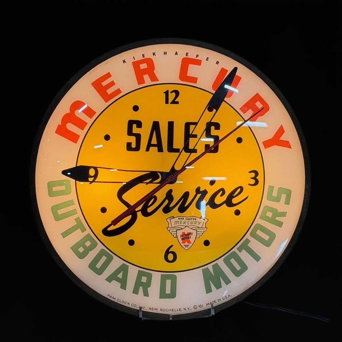 Mercury Outboard Motors Pam Clock - 2