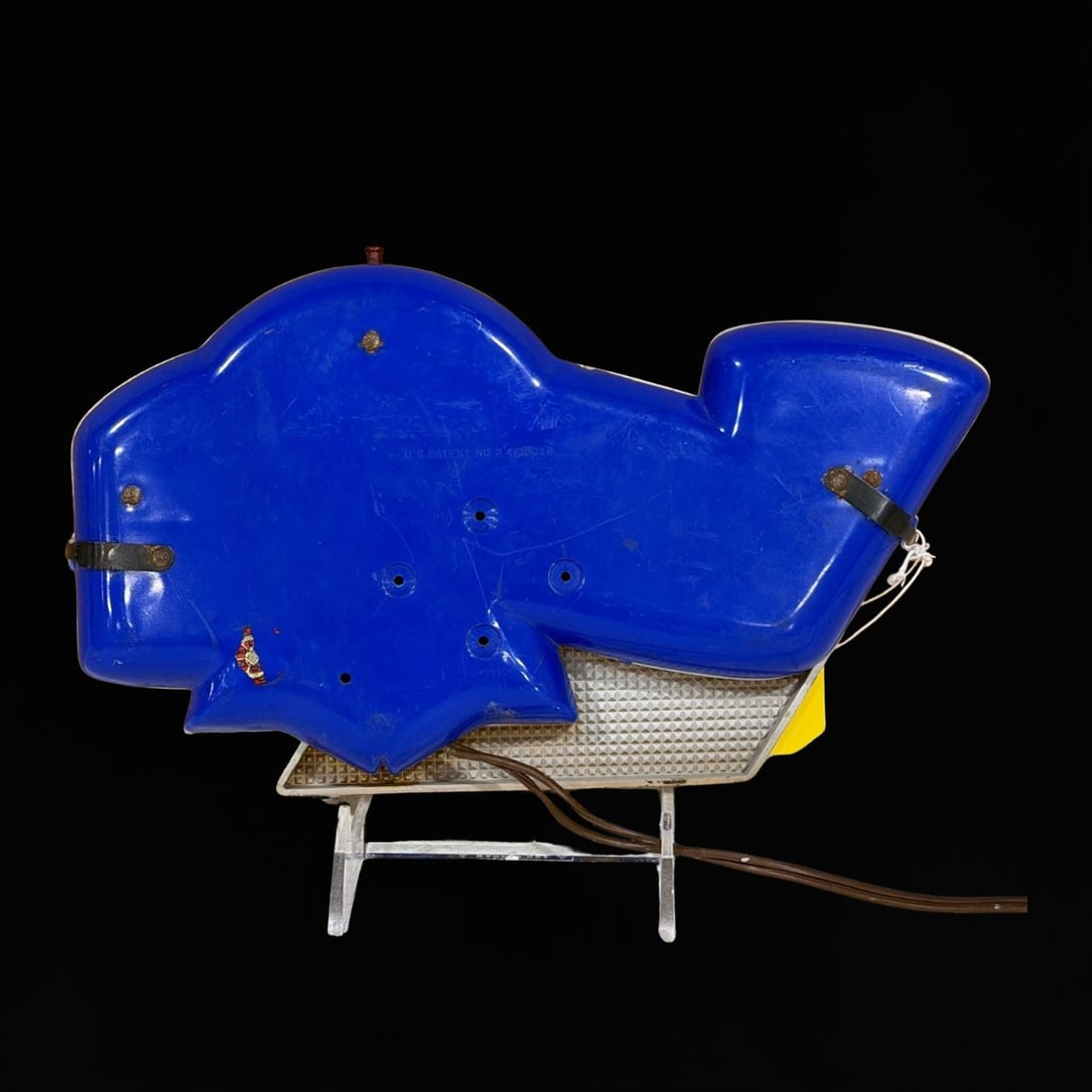 Pabst Blue Ribbon Plastic Light Up Sign - 3